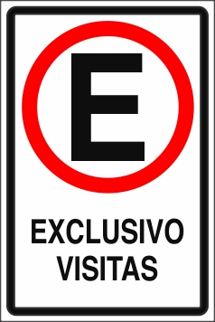 No Estacionar Exclusivo Visitas (EMD-0025)