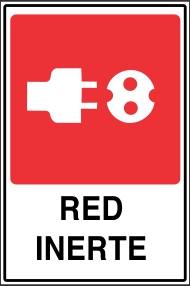 Señalética y Letreros Red Inerte (EDI-004)