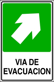 Señalética y Letreros Vía De Evacuación (EDI-0051)