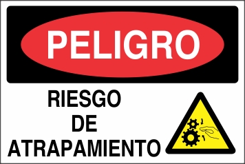 Peligro Riesgo de Atrapamiento (ST-0028)