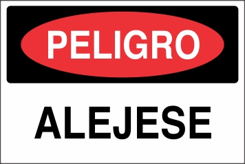 Peligro Aléjese (ST-0039)