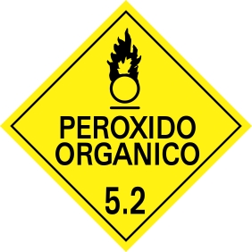 Señalética y Letreros Peróxido Orgánico 5.2 (SP-0027)